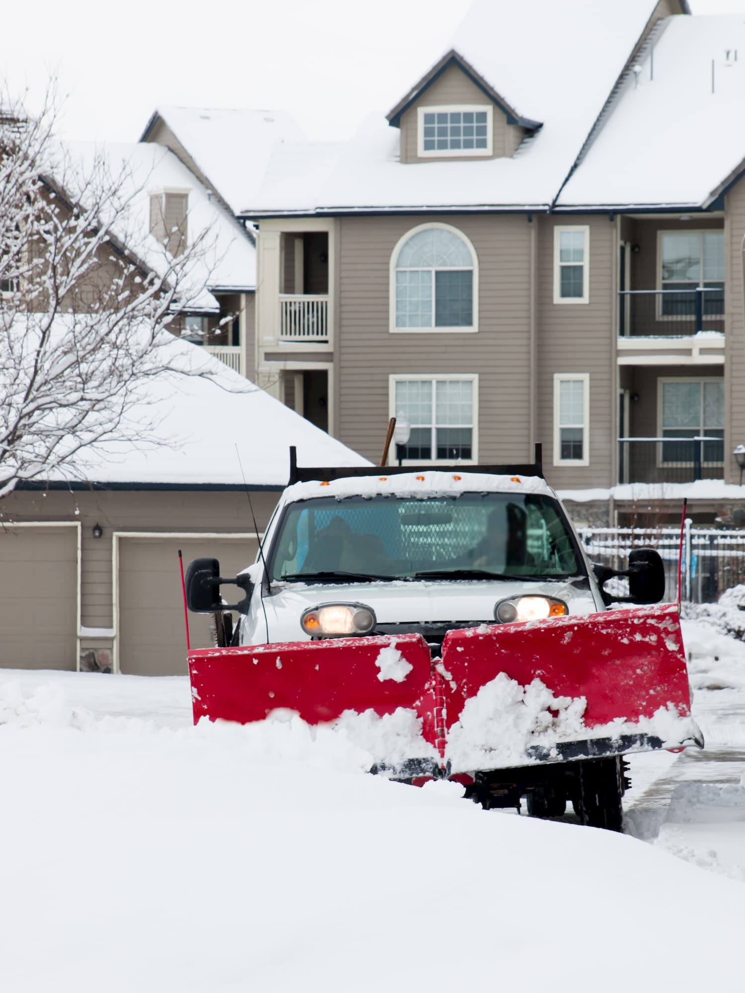 Snow Plowing Rogers Construction