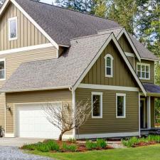 Vinyl siding installation